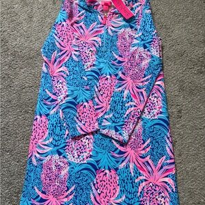 Lilly Pulitzer Pink and Blue Kids Dress